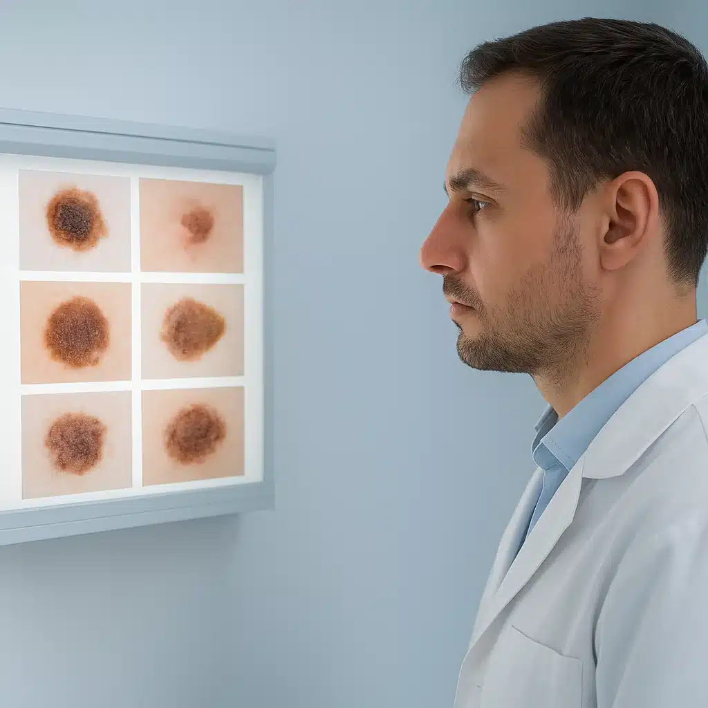 تشخیص ضایعات پوستی با عکس