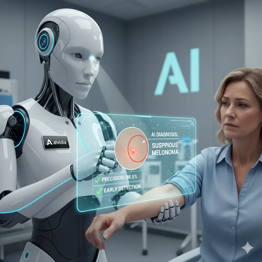 تشخیص بیماری پوست با هوش مصنوعی