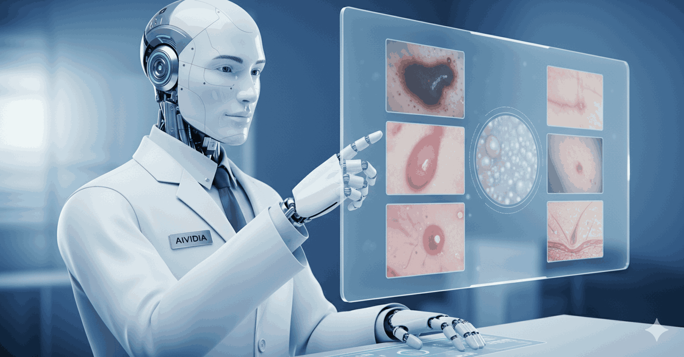 تشخیص ضایعات پوستی با هوش مصنوعی